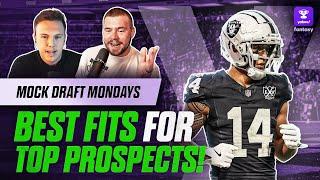 Mock Draft Monday with Hayden Winks: Raiders and Steelers land top WRs | Yahoo Fantasy Forecast