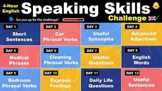 The 4-Hour English Speaking Skills Challenge!