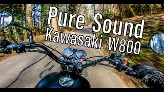 Test Ride - Kawasaki W800 sound & first impression - RAW OnBoard