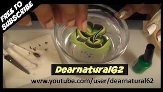 NAIL ART - WATER MARBLE TUTORIAL | Dearnatural62