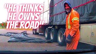 "I guess laws don't apply to truck drivers"  --- Driving Fails & Lessons Learned! #1298