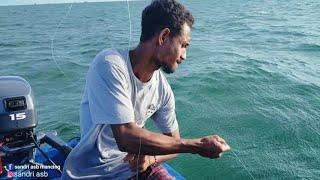 Tidak sampai 1 jam ikan sudah penuh di dalam perahu