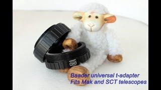 Baader universal 2 in 1 T-adapter for Mak and SCT telescopes