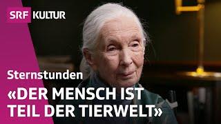 Jane Goodall, was unterscheidet uns vom Schimpansen? | Sternstunde Philosophie | SRF Kultur