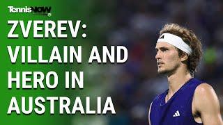 Zverev: Villain and Hero in Australia