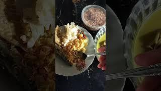 sarapan nasi jagung khas masakan desa #kulinerindonesia #kulinerjawa #mukbangasmr