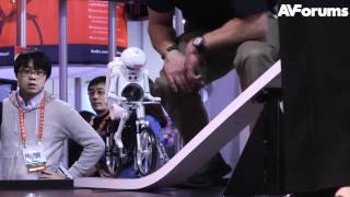 CES 2012 - Robot Cleaners and Air purifiers from Moneual and Murata Boy on a bike!