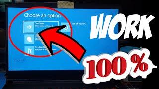 How to FIX Windows 10/11  Computer Stuck on Choose an Option? #ChooseanOption #Windows10Error