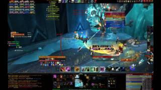 World of Warcraft 3.3.0 ICC 25man first boss Lord Marrowgar