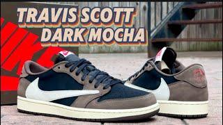 Kickwho godkiller BEST Jordan 1 Travis Scott Dark Mocha!  Unboxing review 