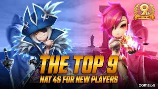 The Top 9 Nat 4s for New Players!