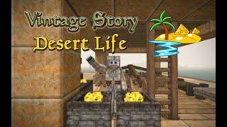 Vintage Story Desert Life Ep 57: Helve Hammering Our Iron Blooms