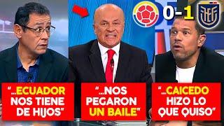 NO LO PODÍAN CREER! ASÍ REACCIONÓ la prensa COLOMBIANA al BATACAZO de ECUADOR en Barranquilla!! 0-1