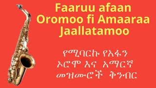 Faarsaa Afaan oromoo fi Amaariffaa Qindaa'aa|afan oromo and Amharic gospel song mix|mezmur