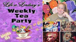 Life.W.Lindsay's Weekly Tea Party - Weeks 5 & 6 - #AliceInAWinterWonderland event recap