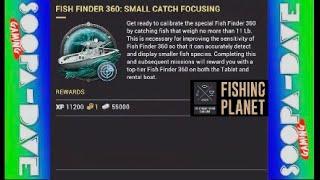 Fishing Planet Fish Finder 360 Small Catch Focusing Maintenance Adventures Mission Guide