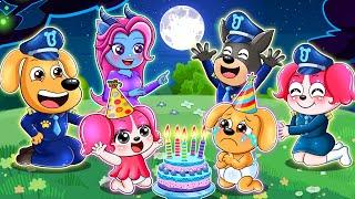 Baby Labrador’s Surprise Birthday Party!  Sheriff Labrador Animation