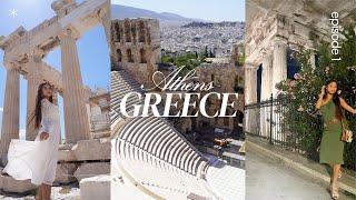 Things to do in Athens, Greece: Exploring Acropolis, Greek Cuisine, Rooftop Bars | Travel Vlog Ep.1