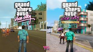 GTA Vice City : Remastered vs Original - Graphics Comparison