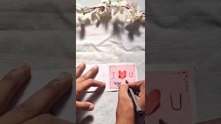 Cute card idea| crafty hacks| gift idea| paper craft idea| diy hacks| #shorts #ytshorts #craftidea