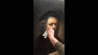 Painting a Rembrandt Portrait