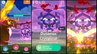 Dynamax Cryogonal Solo in Pokemon Go | Max Monday |