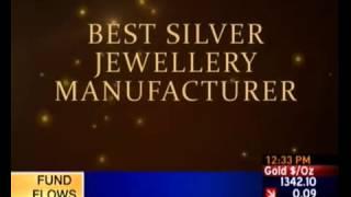 Derewala getting the Best Silver Jewellery Manufacturer Award