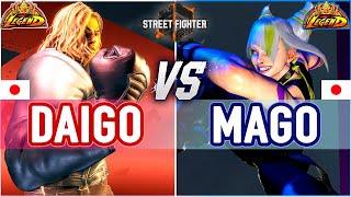 SF6  Daigo (Ken) vs Mago (Juri)  SF6 High Level Gameplay