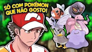 Dá pra ZERAR Pokémon FIRE RED APENAS com POKÉMON QUE eu NÃO GOSTO de USAR?  - #DESAFIO POKÉMON 257