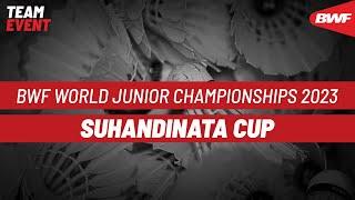 BWF World Junior Mixed Team Championships 2023 | China vs. Indonesia | F