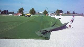 Greenwood Soccer Complex Astroturf installation