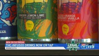 THC-Infused drinks on tap