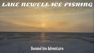 Lake Newell Ice Fishing Second Adventure