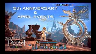 Tera 5th Anniversary & April Events - Console XBox Play Station PS4 PS5