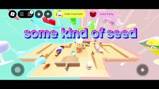 how to get some kind of seed and popcorn in secret staycation #secretstaycation #roblox
