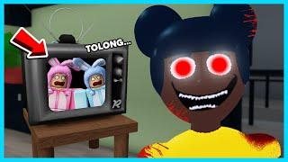 MIPAN & ZUZUZU Terjebak Di Dalam TV Bersama Kartun Psikopat! - Brookhaven RP Funny Moments