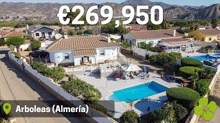 RESERVED! - HOUSE TOUR SPAIN | Villa with annex in Arboleas @ €269,950 - ref. 02416