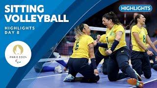  Sitting Volleyball Highlights | Day 8 | Paris 2024 Paralympic Games