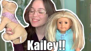 Yes I did buy another American Girl doll… KAILEY HOPKINS GIRL OF THE YEAR 2003 | unboxing haul :)