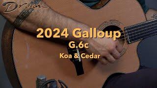 Dream Guitars - 2024 Galloup G.6c, Koa & Cedar #guitardemo #acousticguitars