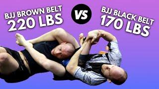 BJJ Brown Belt [220 LBS] vs BJJ Black Belt [170 LBS]