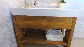 DIY Modern Bathroom Vanity