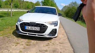 2024 Audi S3 Sportback (333PS) | *TOP SPEED POV Drive on German Autobahn*