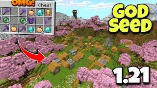 (God Seed) For Minecraft 1.21 Bedrock And Pocket Edition | Seed Minecraft 1.21 | Minecraft Seeds