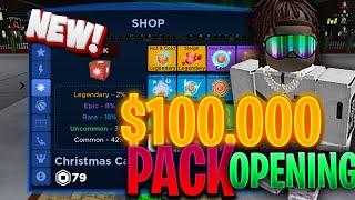 $100,000 PACK OPENING ON BASKETBALL LEGENDS NEW CHRISTMAS UPDATE!