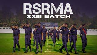 RSRMA XXIII Batch Passing out Parade