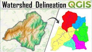 Complete QGIS Watershed Delineation Tutorial