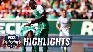 Gebre Selassie own goal gives Schalke lead against Werder Bremen - 2015-16 Bundesliga Highlights