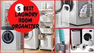 AMAZON 5 BEST LAUNDRY ROOM ORGANIZER | WALL HANGING BASKET | WASHING MACHINE ORGANIZATION 2021