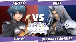 Pound 2022 Top 64 - MkLeo (Byleth) Vs. Ned (Sephiroth) SSBU Smash Ultimate Tournament